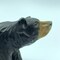 Wood sculpture Hand Carved Wood Wooden Wild Bear Figurine 5" Long Woodcarving